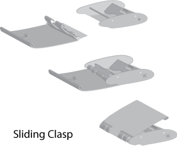 sliding-clasp